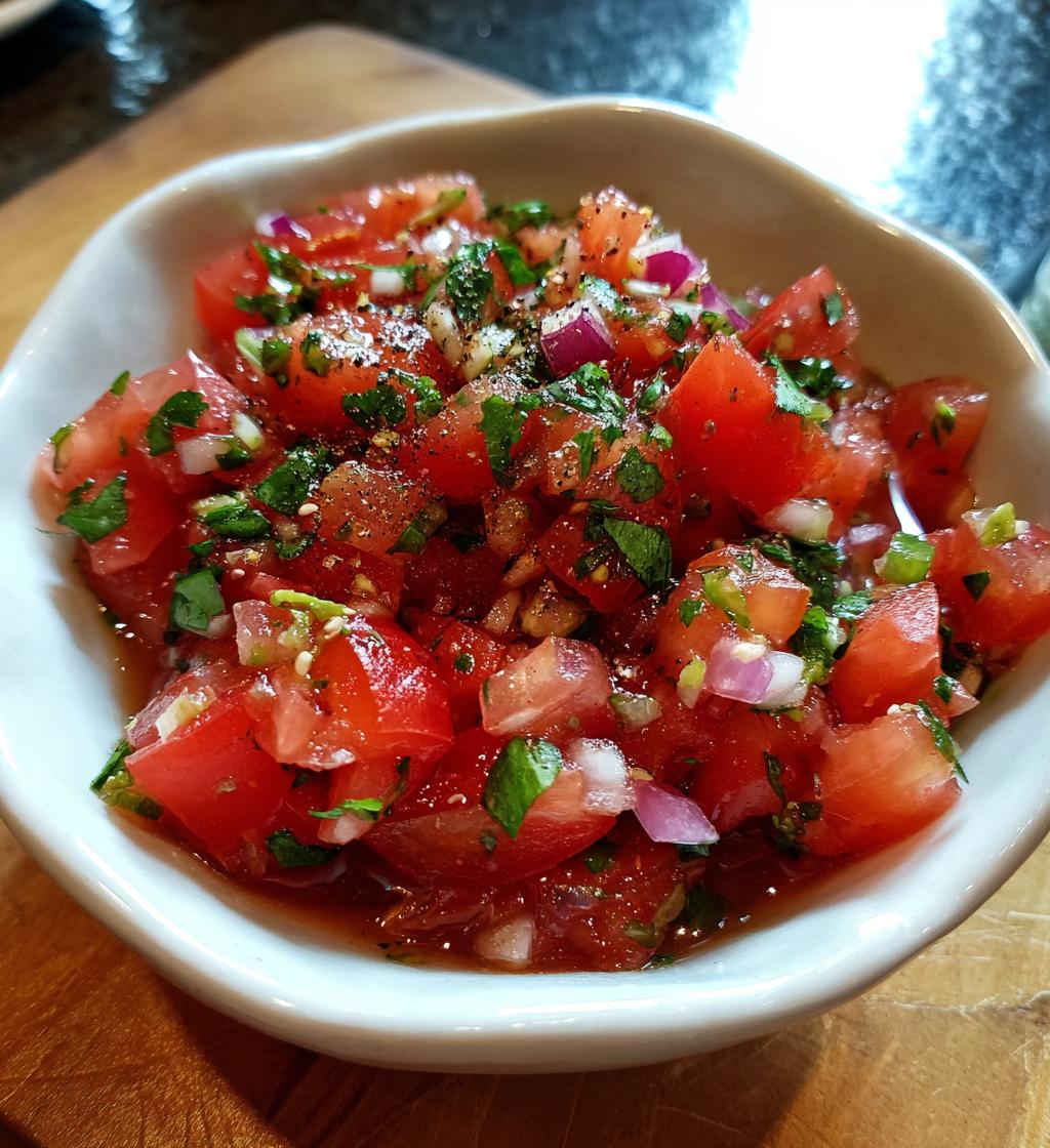 homemade salsa