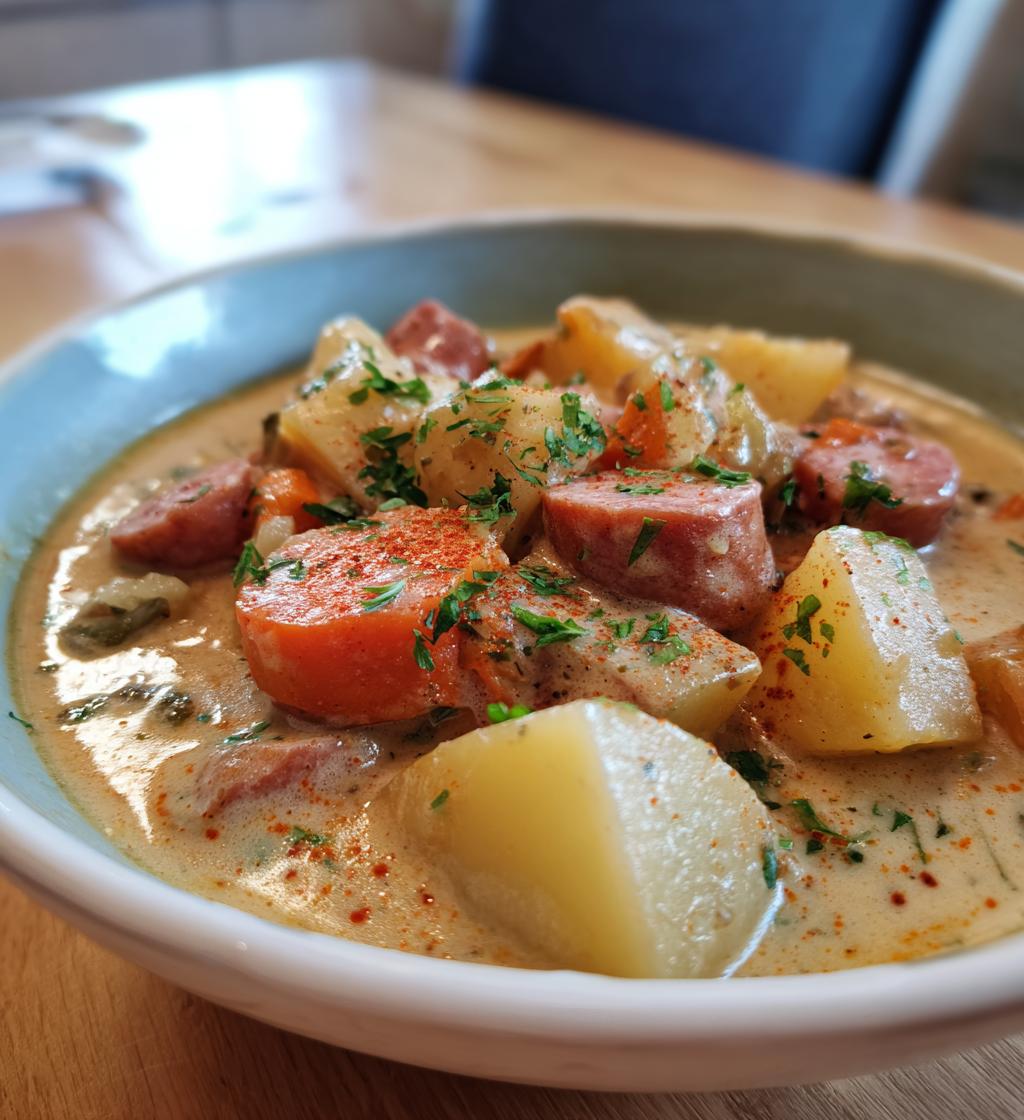 kielbasa potato soup