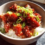 korean spicy pork bowls
