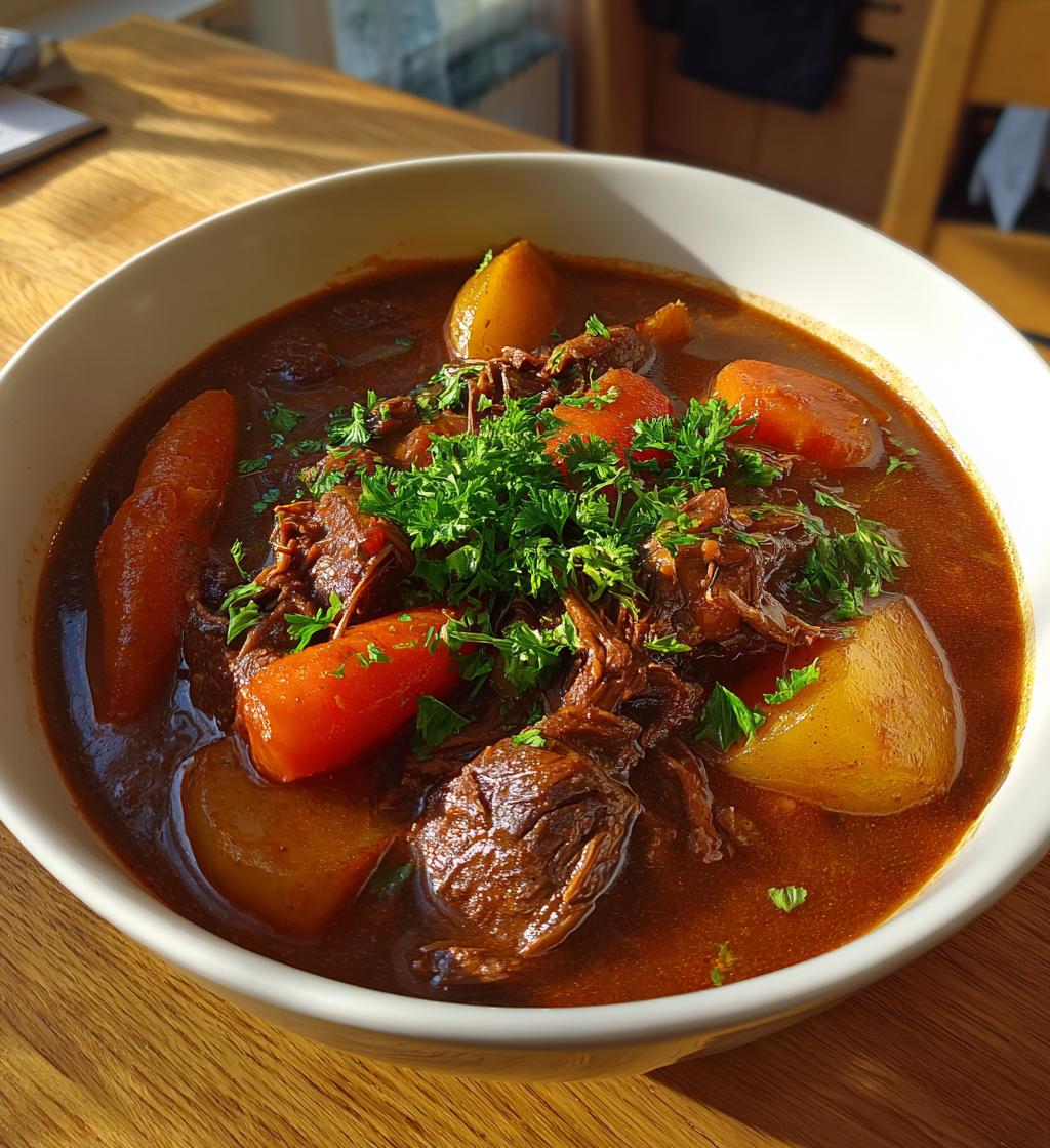 old fashioned beef stew