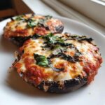 portobello mushroom pizzas