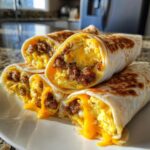 sausage egg and cheese breakfast roll ups