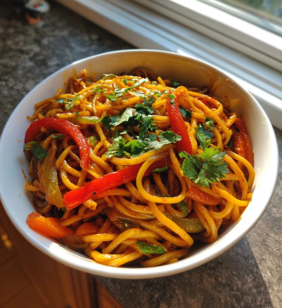 spicy potato noodles