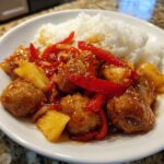 sweet and sour chicken