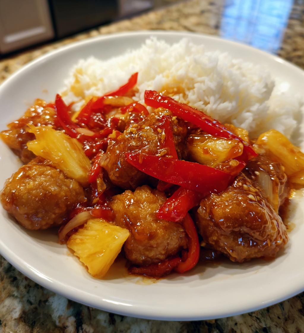 sweet and sour chicken