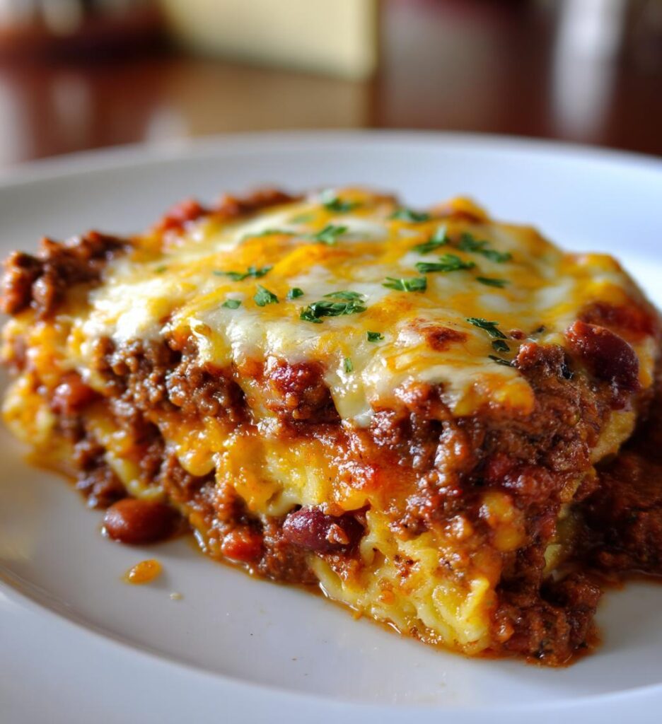 taco lasagna